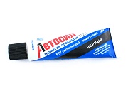 Автогерметик силиконовый, термостойкий (чёрный, 60 гр.) АВТОСИЛ